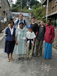 Daisy Jasmine and her family.  We chatted for forty minutes and then, the inevitable snapshot