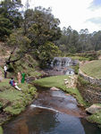 Walking to the "rock pillars," about 7 km out of town.  Kodai was full of tourists, but very, very few European tourists.  All through India we have found ourselves amid middle class Indian tourists.