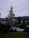 Weird Christmas and New Year's decoration in front of the Casino.  Last year there was a Christmas tree, but it burned down.