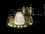 Casino and fountain