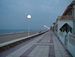 The empty boardwalk