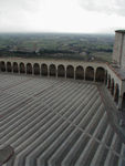 The big plaza in front of the lower cathedral