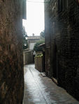 Gubbio.  We kept waiting to see people carrying swords striding up the street.