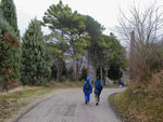 On the way back to Casacastalda.  These two were discussing clouds and . . . Star Wars.  