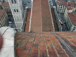 Duncan: Down the Dome to the roof of the Cathedral.