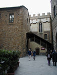 "Our" library.  Originally a church, later converted to a sort of party headquarters for the Guelfi who built the little plaza.  