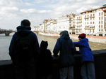 Riff raff on the Ponte Vecchio