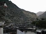 Roofs of the village houses