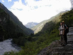 Mark and Tote admiring the scenery