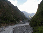 Looking upriver toward Tatopani