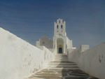 The entrance to the monastery's church