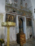 Inside the church