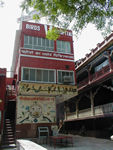 Bird Hospital.  Note the sign showing how birds are harmed by ceiling fans.