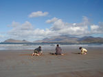 On the beach at Smerwick Harbour -  in 1580, the Desmond Rebellion ended here with a massacre of Italian and Spanish troops.