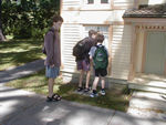 A big doll house at Ellwood Mansion